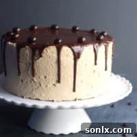 Chocolate Coffee Layer Cake by Completely Delicious