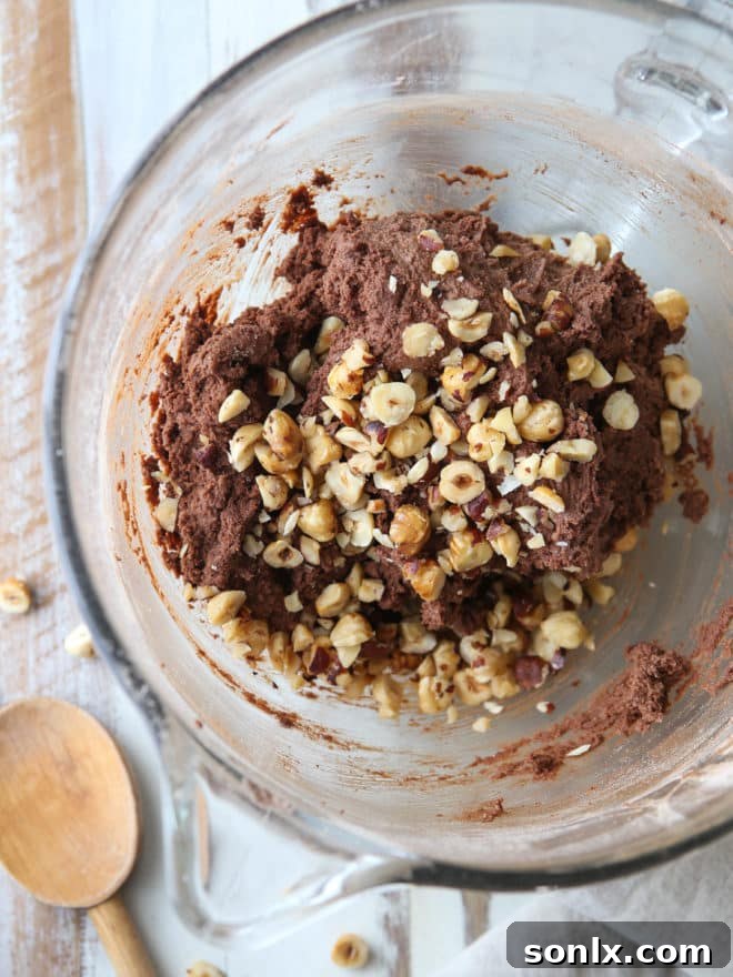 Rich Chocolate Hazelnut Cookies Ready to Enjoy