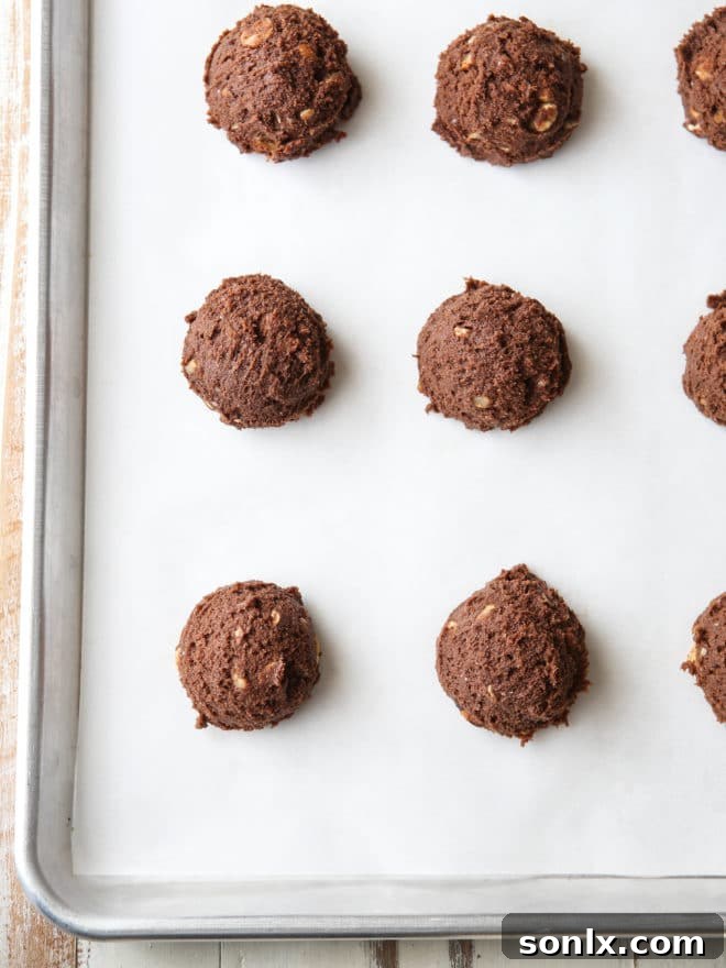 Perfectly Baked Chocolate Hazelnut Cookies