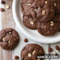 Chocolate Hazelnut Cookies