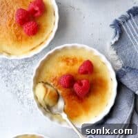 taking a bite out of creme brulee
