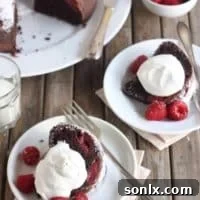 Chocolate Raspberry Bundt Cake