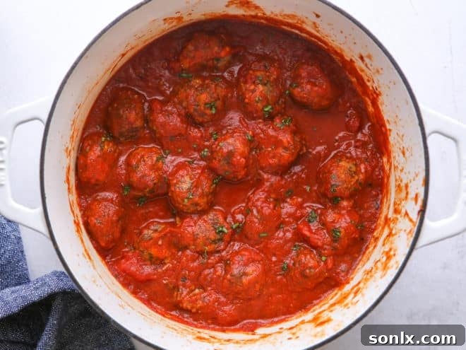 Homestyle Spaghetti and Meatballs 7 meatballs in marinara sauce