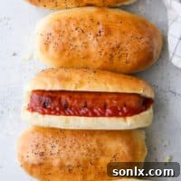 Soft and delicious homemade hot dog buns are so much better than store-bought!