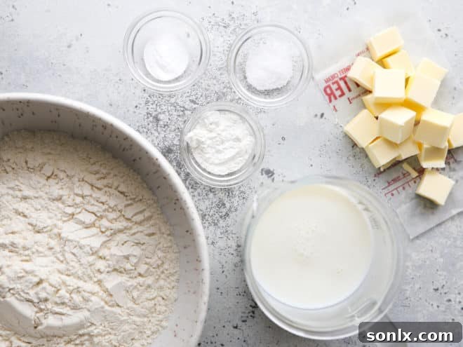 buttermilk drop biscuits ingredients