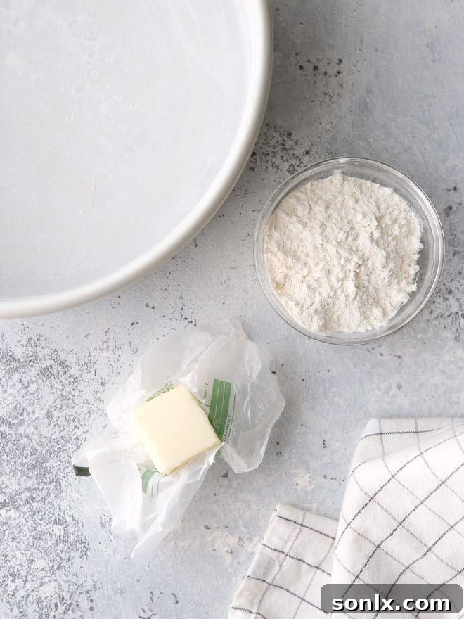 Unlock the Secret to Perfect Cake Release Every Time 4 Butter and flour will keep cake from sticking to the pan