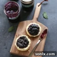Blueberry Mojito Jam