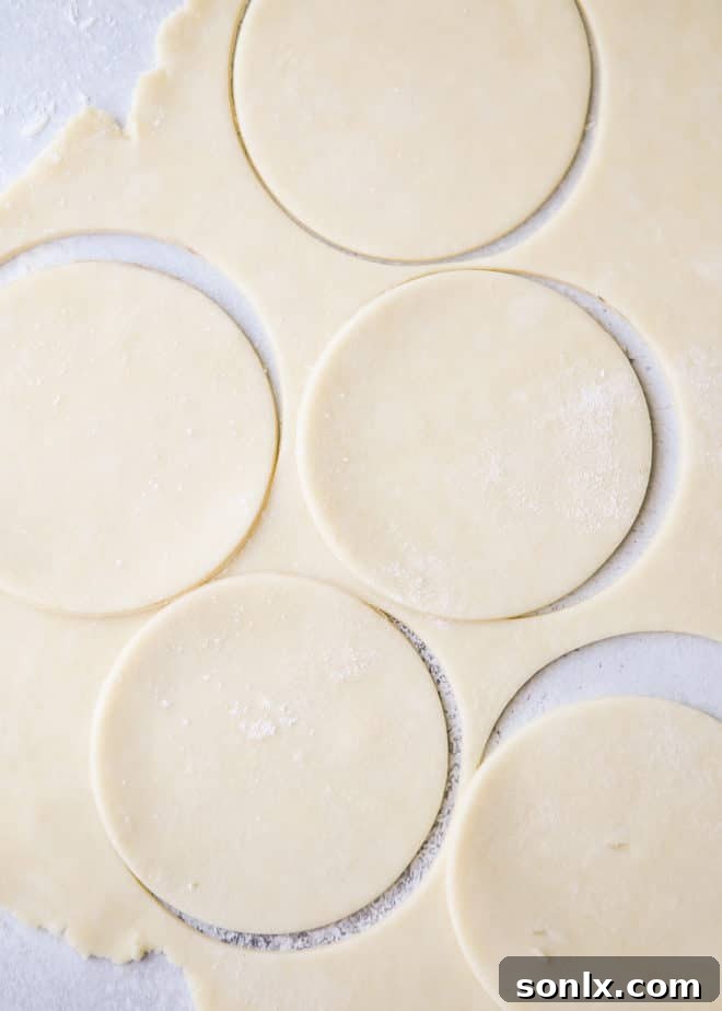 Close-up of baked mini apple pies