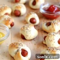 Everything Spice Pigs in a Blanket | completelydelicious.com