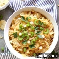 Hot Chicken Salad - a fun and delicious throwback dinner!