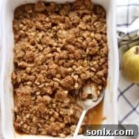 Pear Walnut Crisp