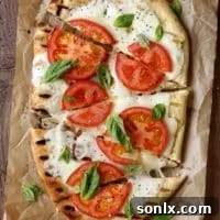Grilled pizza from the recipe