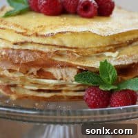 Delicious Crepe Cake