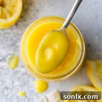 spoonful of lemon curd