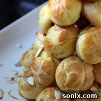 Almond Croquembouche