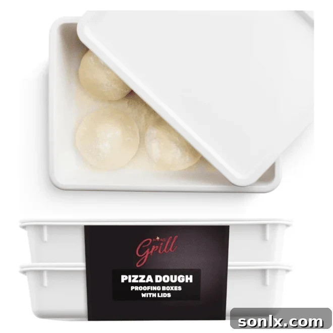 Pizza dough proofing box 