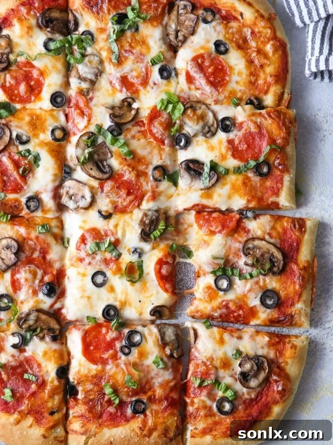 Basic homemade pizza dough is so easy to make yourself!
